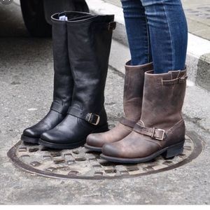 Frye engineer boots